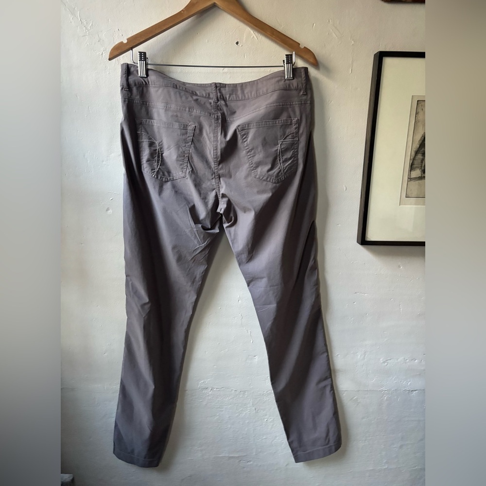 Anatomie Women's Luisa Skinny Jean Pant in Taupe Gray Large - Picture 8 of 10